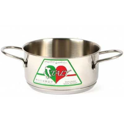 CASSEROLE IN STAINLESS STEEL 18/10 MONTINI ITALY WITHOUT LID