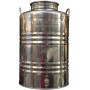 SUPERFUSTINOX STAINLESS STEEL CONTAINER MOD. MILAN LT. 50 HIGH