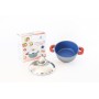 VOLCANIC CASSEROLE IN DIE-CAST ALUMINUM NON-STICK WITH LID CM.
