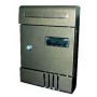 MAIL BOX IN STEEL CONDOMINIUM OLIVE mm. 205 x 65 x 290h