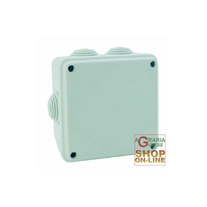 WATERPROOF JUNCTION BOX IP55 EXTERNAL CM. 100X100X50