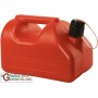 RED PLASTIC TANK FOR FUEL APPROVED LT. 5