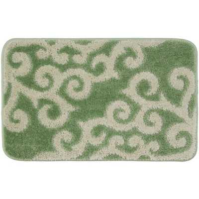 CARPET FOR BAGNO IN POLIPROPILENE AMALFI CM. 50x80 GREEN