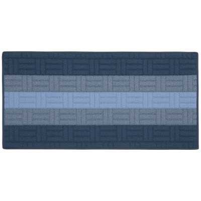 KITCHEN RUG IN POLIPROPILENE CM. 50X115 BLUE