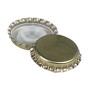 GOLD CROWN CAPS WITH BIDUL mm. 26 PCS. 100