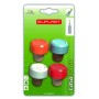 CORK CAPS FOR BOTTLES ASSORTED COLORS PCS. 4