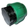 BLACK END TUBE CAP 16
