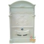 WHITE ROYAL MAILBOX IN ALUMINUM RESIDENTIAL MODEL
