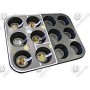 Non-stick and scratch-resistant 12 muffin pan cm. 35.4x26.8x3