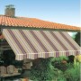AWNING WITH RETRACTABLE ARMS CM.300X250 TESS. 5001