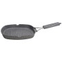 ALUMINUM TOGNANA PADELLA WITH MANICO FOLDING PURE ROQ CM. 24x24