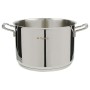 TOGNANA STAINLESS STEEL POT WITH 2 MANICI GRANCUCI VANITOSA CM.