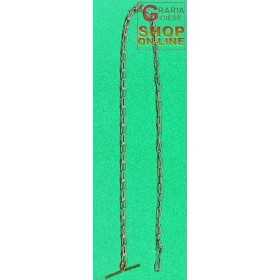 CHAIN FOR DOGS CM.300 COMPLETE WITH SNAP HOOK GR.17