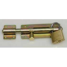 ROUND TROPICALIZED STEEL LOCK BOLT MM. 150