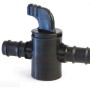 Cylinder valve with hose connector Diam.12x12 mm.