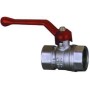 BALL VALVE IN CHROMED BRASS FEMALE DIAM. 3/4