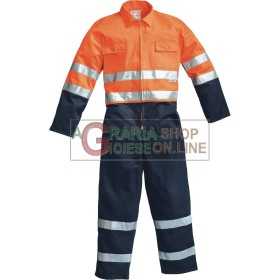 HIGH VISIBILITY BICOLOR REFLEX SUIT SIZE 44 TO 62