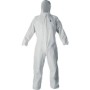 DISPOSABLE WORK OVERALL WHITE COLOR TG.XXL