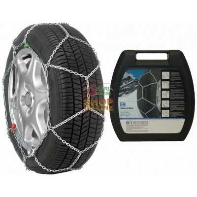 SNOW CHAINS FOR CAR THULE E9 MM. 9 N. 090 SIMPLE ASSEMBLY