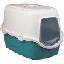 CATHY CLOSED TOILET FOR CATS CM. 56x40x40h. BIANCOBLU STEEL