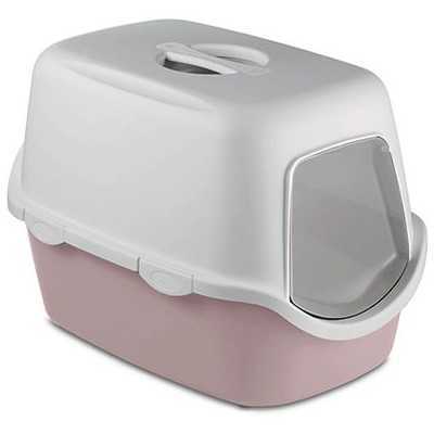 CATHY TOILETTE CHIUSA PER GATTI CM. 56x40x40h. BIANCOCIPRIA 