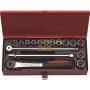 USAG RATCHET WRENCH BOX WITH BUSHES AND EXTENSIONS ARTY. 603N 1/2