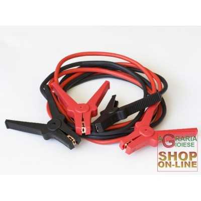 CABLES FOR BATTERY ML. 3 MM. 16 CLAMPS 120A