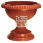 VASE WITH PEDESTAL MOD. VENICE DIAM. CM.44X36H