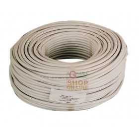THREE-POLE ELECTRIC CABLE SECT. 3 X 0.75 WHITE