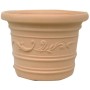FESTONED PLASTIC VASE CM.45X34H PRESTIGE