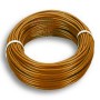 ELECTRIC CABLE UNIPOLAR SECTION 1 X 1,5 BROWN MT. 100