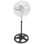 POWERFUL STEEL FLOOR FAN WITH GRID FROM CM. 50 WATT. 50 CM.