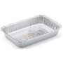 VASCHETTA CONTENITORE IN ALLUMINIO 12 PORZIONI CM. 36 X 29 X