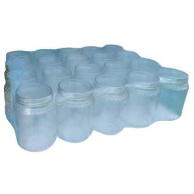 GLASS JARS CC. 390 HONEY PCS. 20