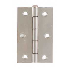 HINGE ART. 840 POLISHED IRON REMOVABLE PIN HEIGHT FROM 2 PCS. 2