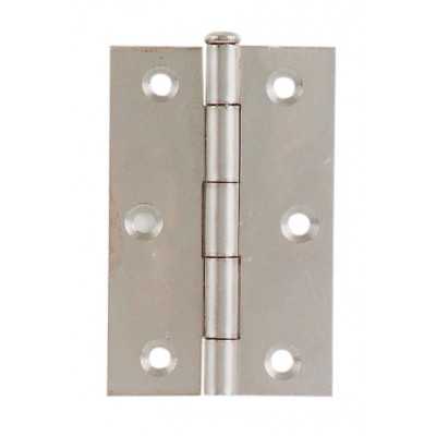 HINGE ART. 840 POLISHED IRON REMOVABLE PIN HEIGHT FROM 2 PCS. 2