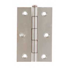 HINGE ART. 840 IN POLISHED IRON REMOVABLE PIN HEIGHT 3 PCS. 2