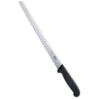 Victorinox Coltello Da Scuoiare Fibrox - Lama 15 Cm In Acciaio Inox, Manico Antiscivolo Nero, Prodotto In Svizzera