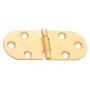 BISCUIT HINGE WITHOUT STOP IN BRASS PCS. 2