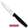 VICTORINOX KNIFE CORRUGATED SERRATED POINTED STEAK WITH BLACK