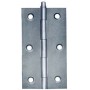 NARROW GALVANIZED STEEL HINGE FIXED PIN CM. 7x4 PZ. 2