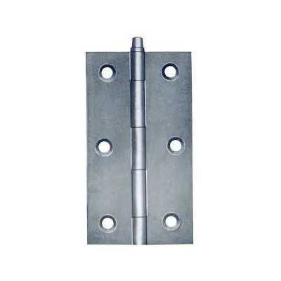 NARROW GALVANIZED STEEL HINGE FIXED PIN CM. 7x4 PZ. 2