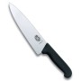 VICTORINOX KITCHEN KNIFE WITH WIDE BLADE CM. 20 AND BLACK