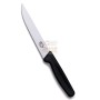 VICTORINOX KITCHEN KNIFE FOR ROASTING BLACK HANDLE CM. 18