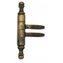 CERNIERA IN FERRO TIPO ANUBA 48103.07 OTTONATO ANTICO PZ. 2 