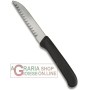 VICTORINOX COLTELLO DECORA VERDURA CON MANICO IN FIBROX NERO