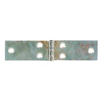 LONG HINGE WITH FIXED PIN IN GALVANIZED STEEL MM. 140
