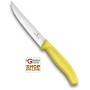 VICTORINOX PIZZA KNIFE YELLOW COLOR CM. 12