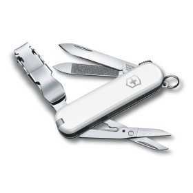 Victorinox NailClip 580 nail cutter knife with white cheeks