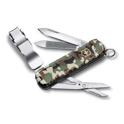 Victorinox NailClip 580 triughie knife with camouflage camo